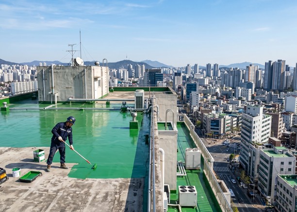 부산남 옥상방수